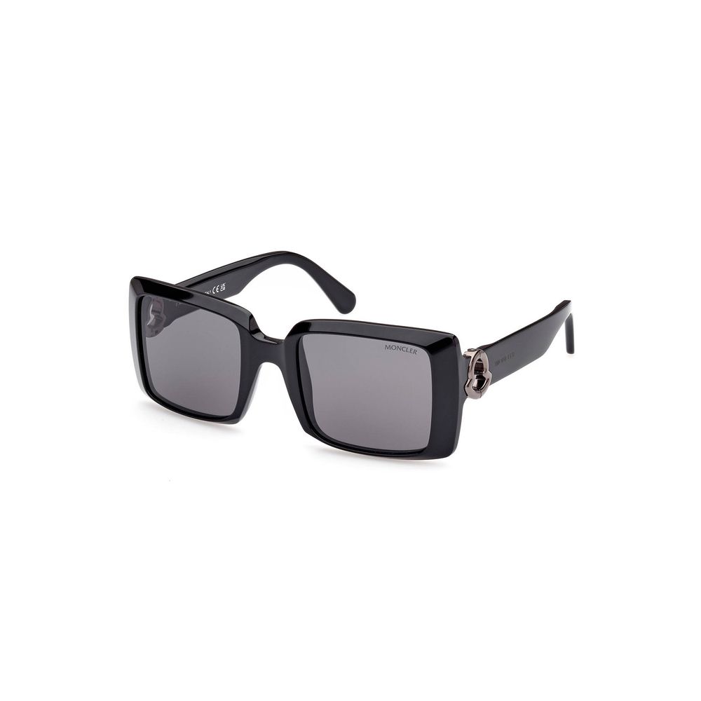 Moncler Chic Rectangular Black Lens Sunglasses - Luksusmuotia Moncler - Tutustu YVES JAVANNI® 