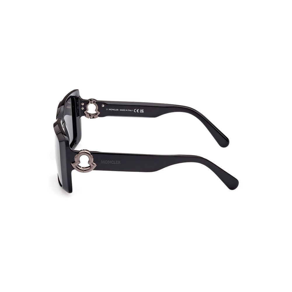 Moncler Chic Rectangular Black Lens Sunglasses - Luksusmuotia Moncler - Tutustu YVES JAVANNI® 