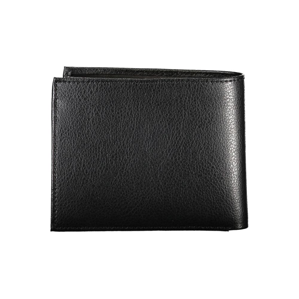 Guess Chic Black Leather Dual-Compartment Wallet - Luksusmuotia Guess Jeans - Tutustu YVES JAVANNI® 