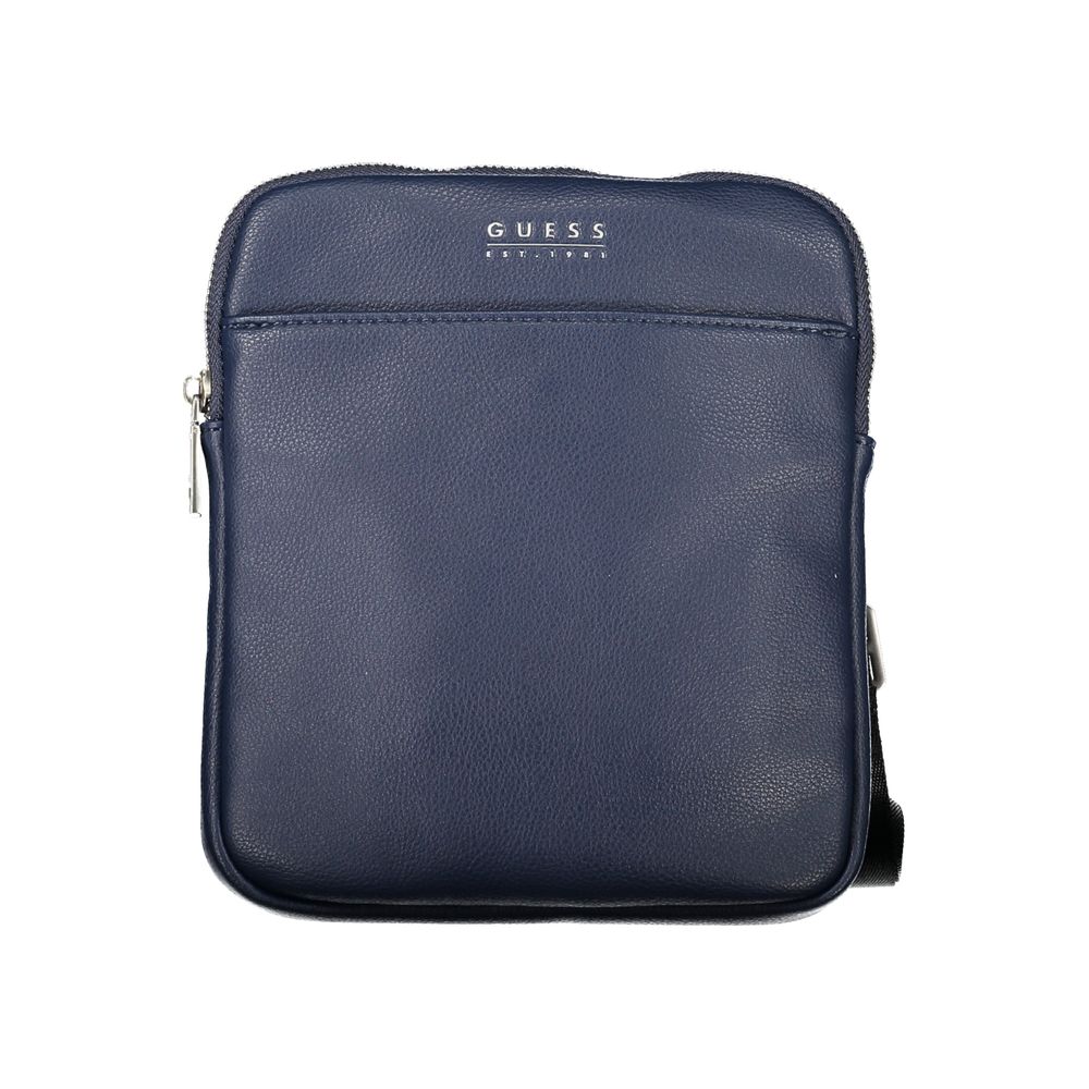 Guess Sleek Blue Shoulder Bag with Ample Storage - Luksusmuotia Guess Jeans - Tutustu YVES JAVANNI® 