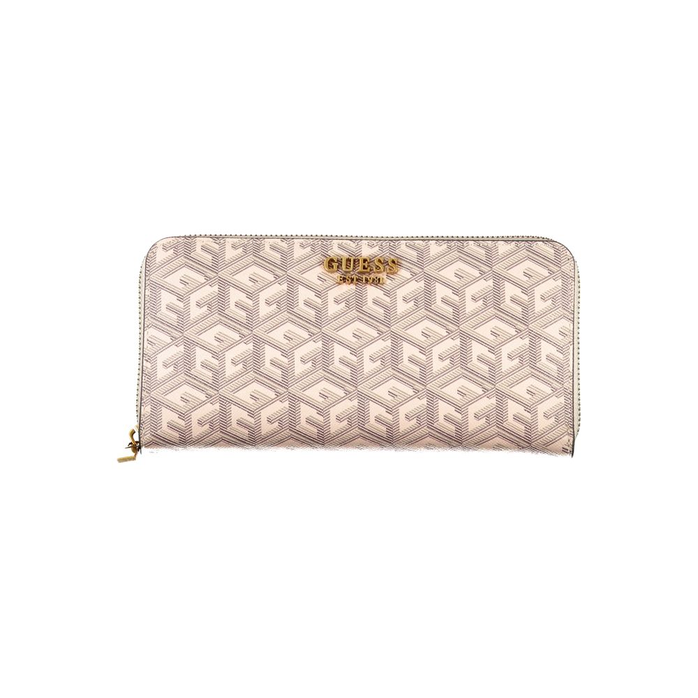 Guess Chic Beige Multi-Compartment Wallet - Luksusmuotia Guess Jeans - Tutustu YVES JAVANNI® 