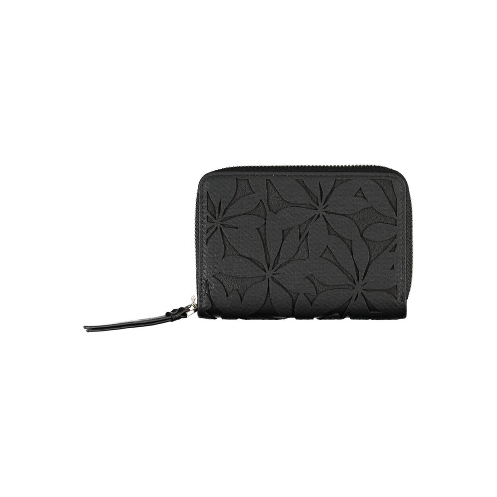 Desigual Chic Black Wallet with Elegant Detailing - Luksusmuotia Desigual - Tutustu YVES JAVANNI® 