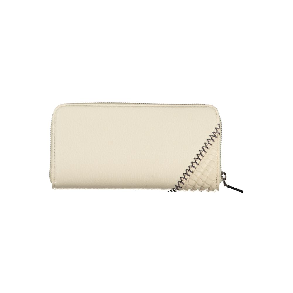 Desigual Beige Chic Wallet with Contrasting Accents - Luksusmuotia Desigual - Tutustu YVES JAVANNI® 