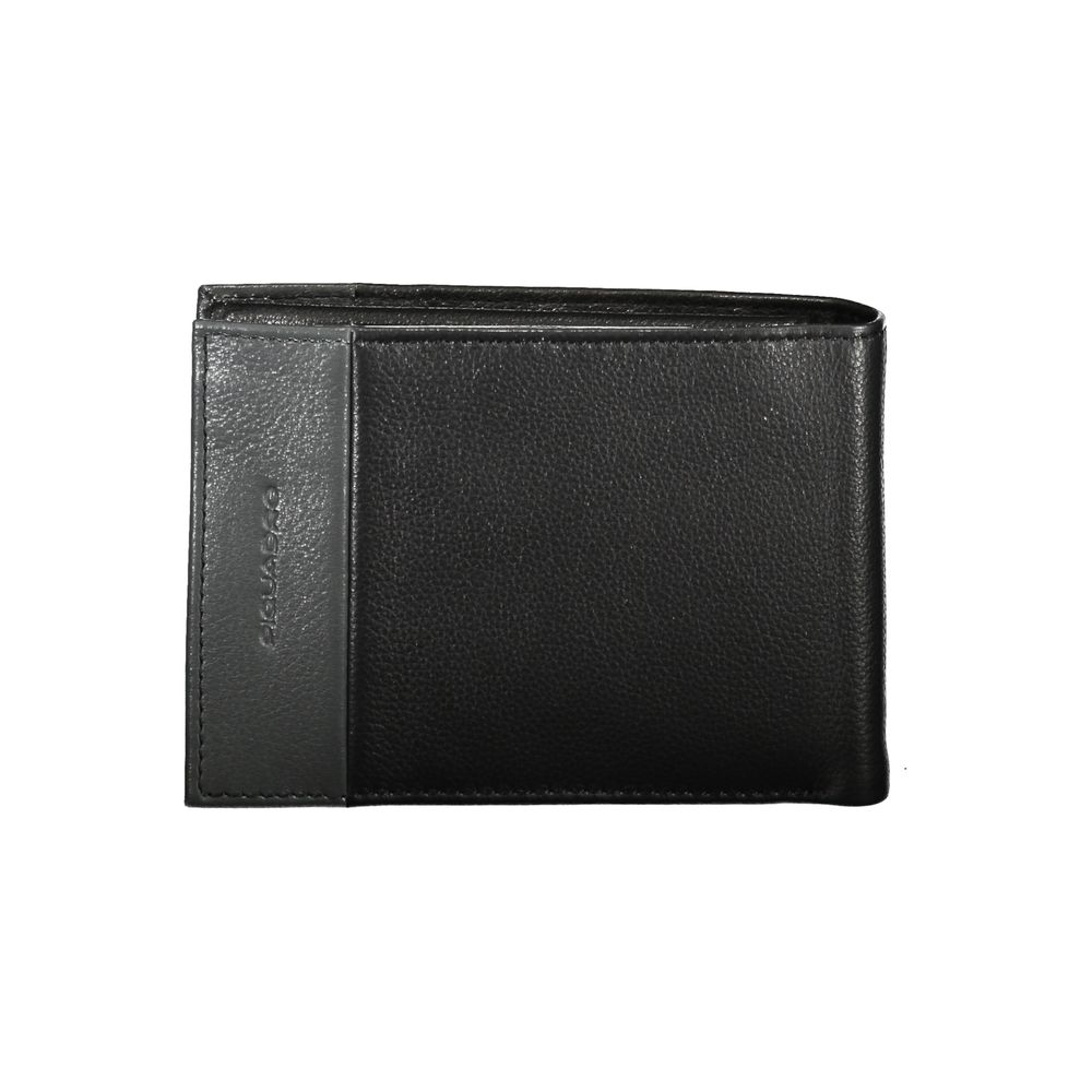 Piquadro Elegant Dual-Fold Leather Wallet with Coin Purse - Luksusmuotia Piquadro - Tutustu YVES JAVANNI® 