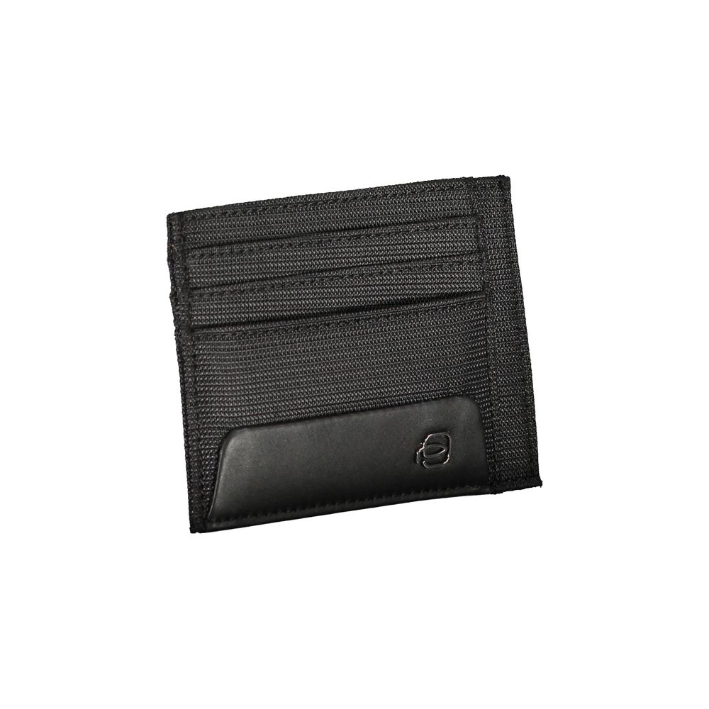 Piquadro Sleek Recycled Material Card Holder - Luksusmuotia Piquadro - Tutustu YVES JAVANNI® 