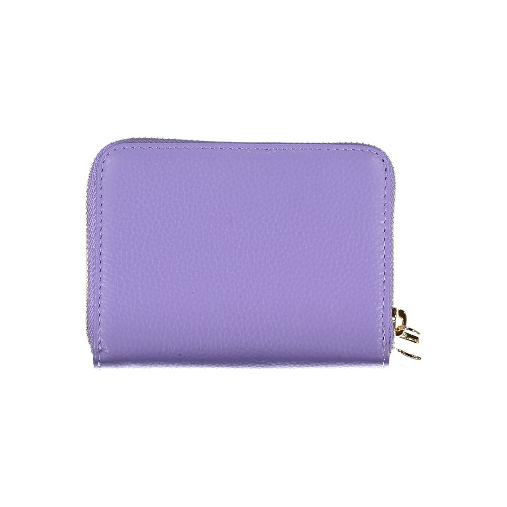 Patrizia Pepe Elegant Purple Polyethylene Wallet - Luksusmuotia Patrizia Pepe - Tutustu YVES JAVANNI® 