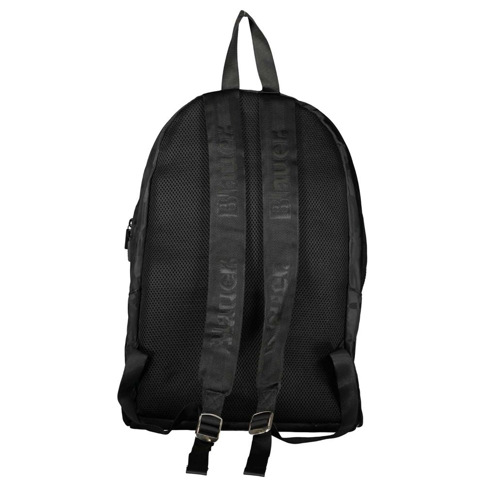 Blauer Sleek Urban Black Backpack with Laptop Sleeve - Luksusmuotia Blauer - Tutustu YVES JAVANNI® 