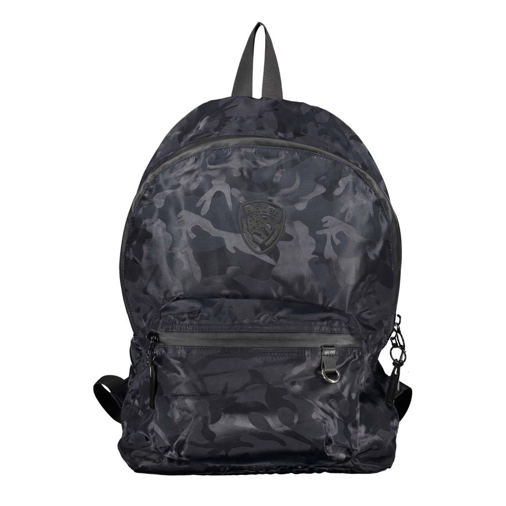 Blauer Elegant Urban Blue Backpack with Laptop Compartment - Luksusmuotia Blauer - Tutustu YVES JAVANNI® 