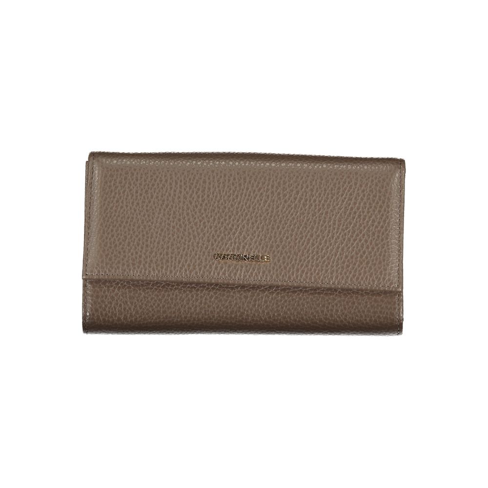 Coccinelle Elegant Double Compartment Leather Wallet - Luksusmuotia Coccinelle - Tutustu YVES JAVANNI® 