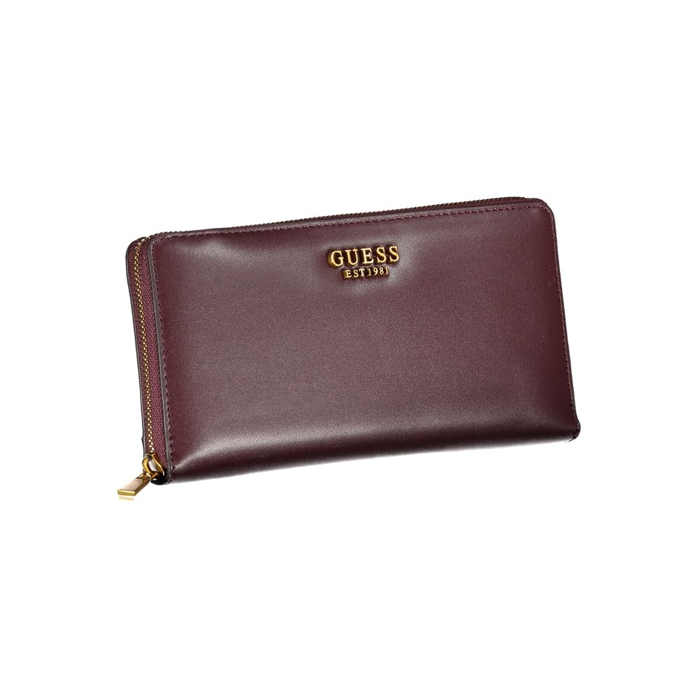 Guess Elegant Triple Compartment Purple Wallet - Luksusmuotia Guess Jeans - Tutustu YVES JAVANNI® 