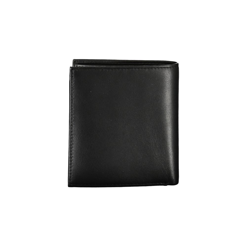 Guess Sleek Black Leather Wallet - Luksusmuotia Guess Jeans - Tutustu YVES JAVANNI® 