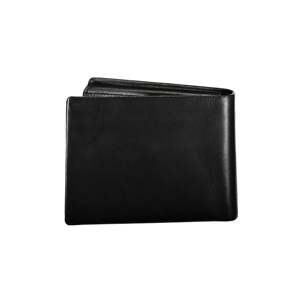 Guess Sleek Black Leather Bifold Wallet - Luksusmuotia Guess Jeans - Tutustu YVES JAVANNI® 