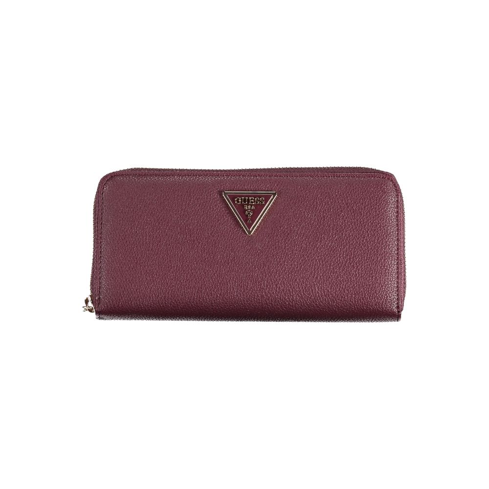 Guess Elegant Purple Polyethylene Wallet - Luksusmuotia Guess Jeans - Tutustu YVES JAVANNI® 