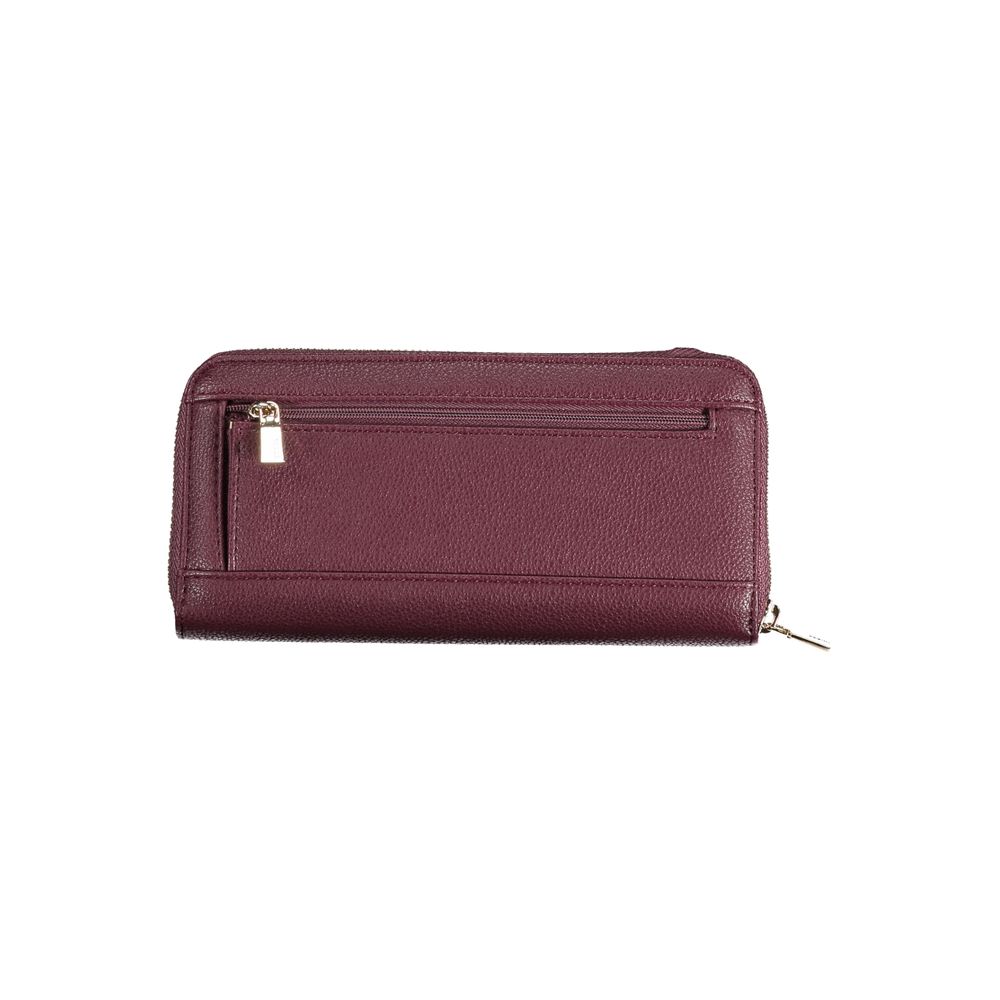 Guess Elegant Purple Polyethylene Wallet - Luksusmuotia Guess Jeans - Tutustu YVES JAVANNI® 