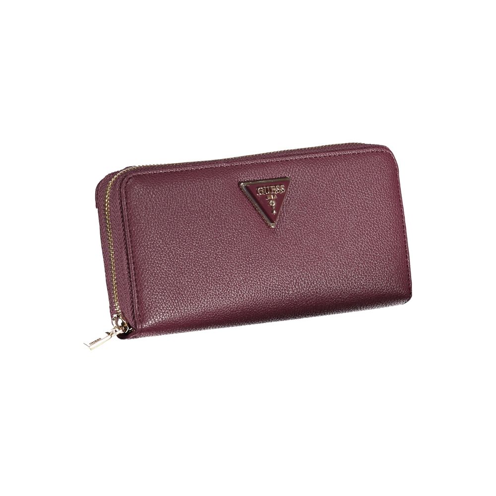 Guess Elegant Purple Polyethylene Wallet - Luksusmuotia Guess Jeans - Tutustu YVES JAVANNI® 