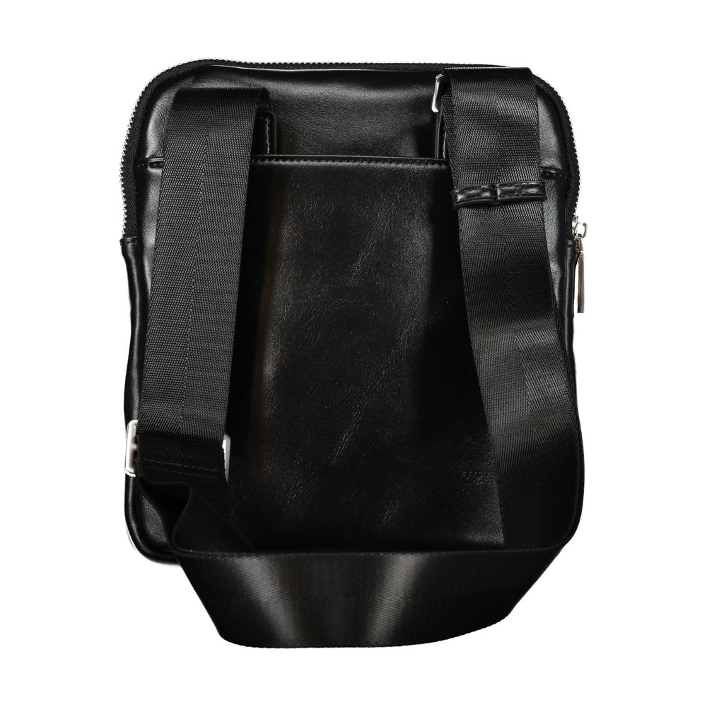 Guess Jeans Sleek Black Shoulder Bag with Adjustable Strap - Luksusmuotia Guess Jeans - Tutustu YVES JAVANNI® 