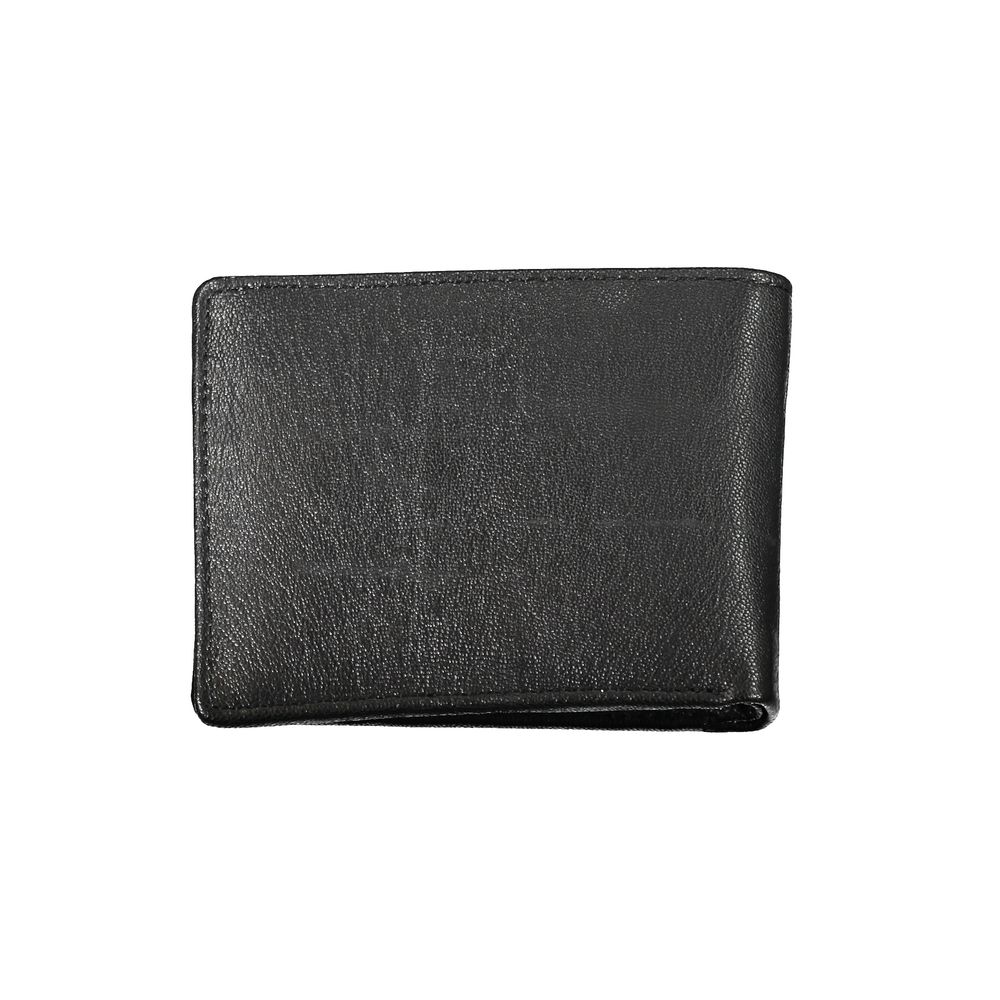 Blauer Elegant Black Leather Dual-Compartment Wallet - Luksusmuotia Blauer - Tutustu YVES JAVANNI® 