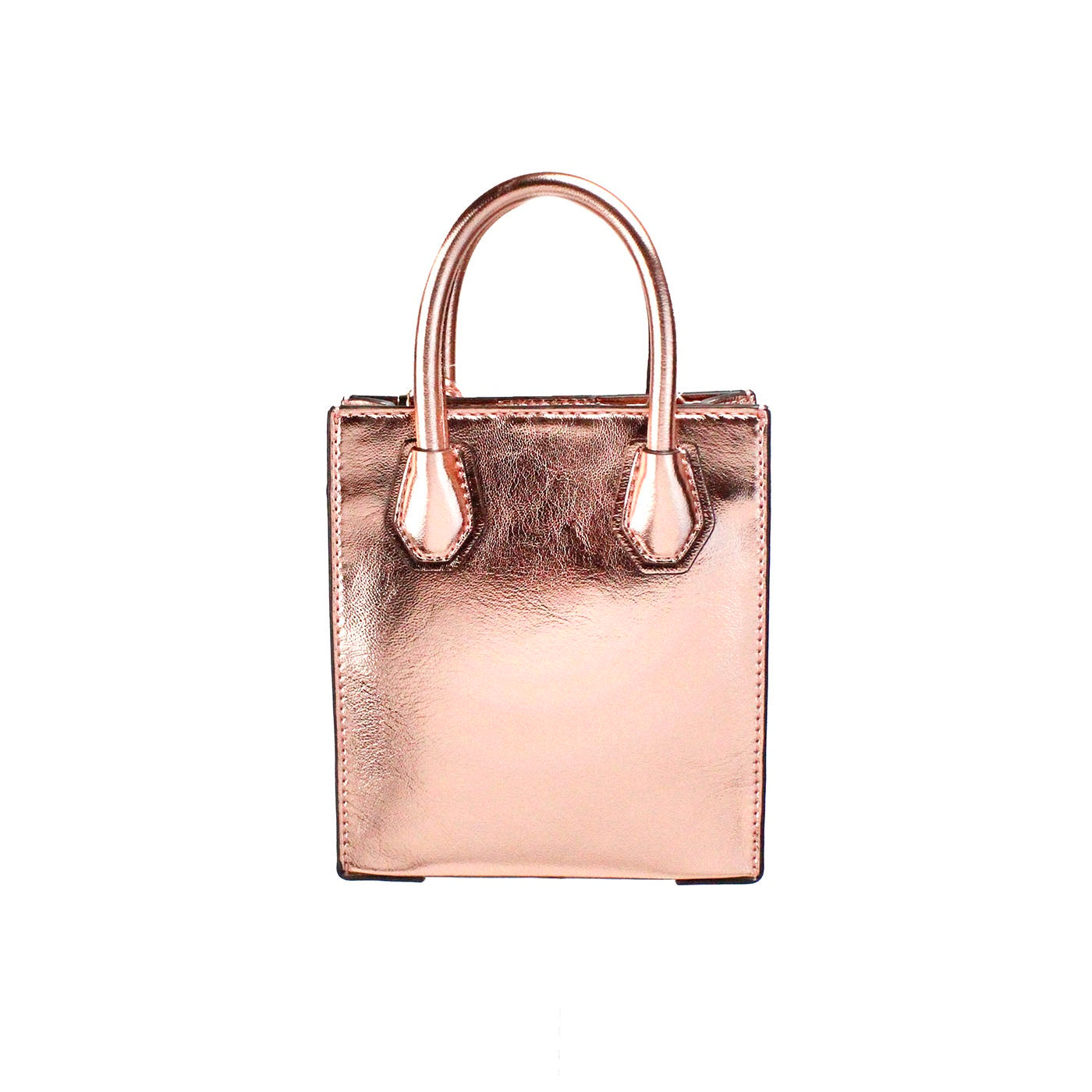 Michael Kors Mercer XS Primrose Metallic North South Shopper Crossbody Bag - Luksusmuotia Michael Kors - Tutustu YVES JAVANNI® 