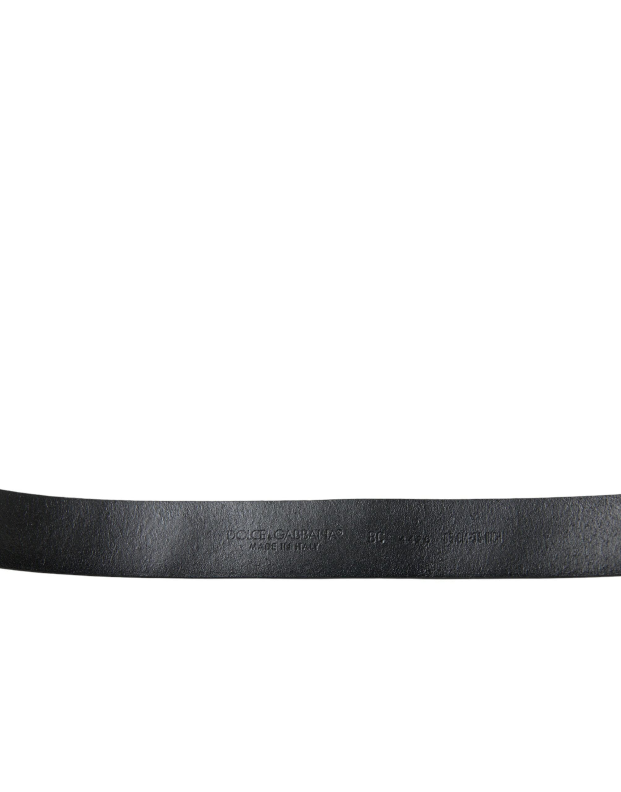 Dolce & Gabbana Engraved Logo Leather Waist Belt - Luksusmuotia Dolce & Gabbana - Tutustu YVES JAVANNI® 