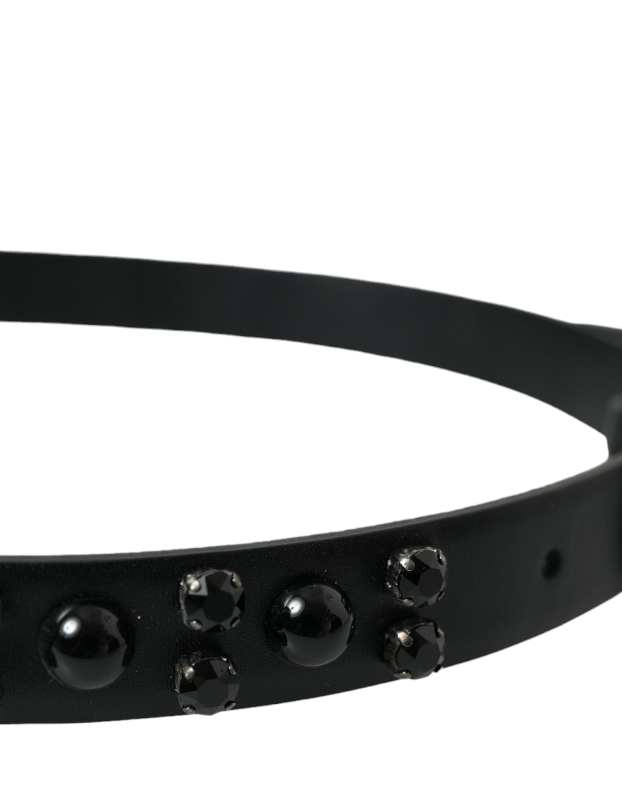 Dolce & Gabbana Engraved Logo Leather Waist Belt - Luksusmuotia Dolce & Gabbana - Tutustu YVES JAVANNI® 