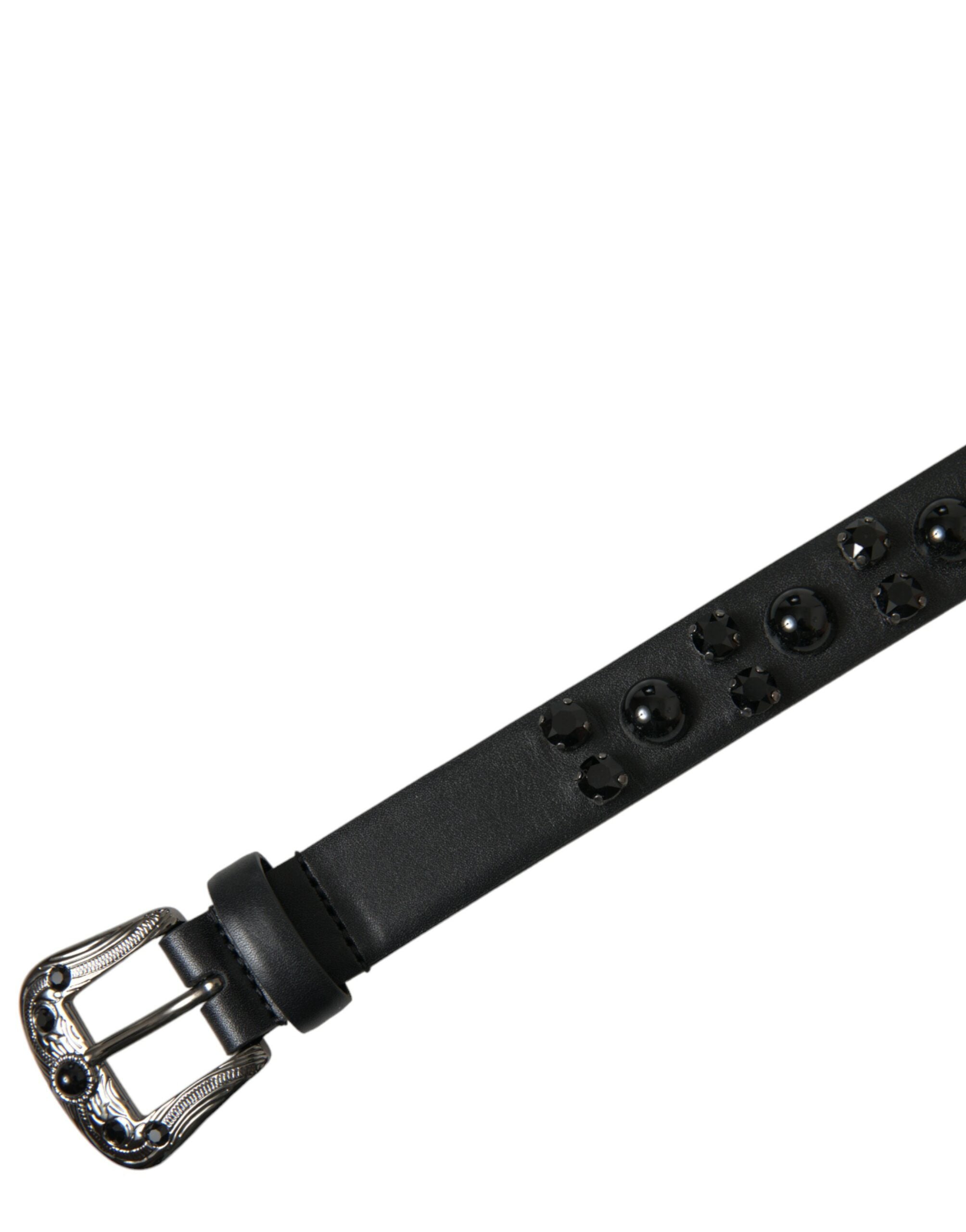 Dolce & Gabbana Engraved Logo Leather Waist Belt - Luksusmuotia Dolce & Gabbana - Tutustu YVES JAVANNI® 