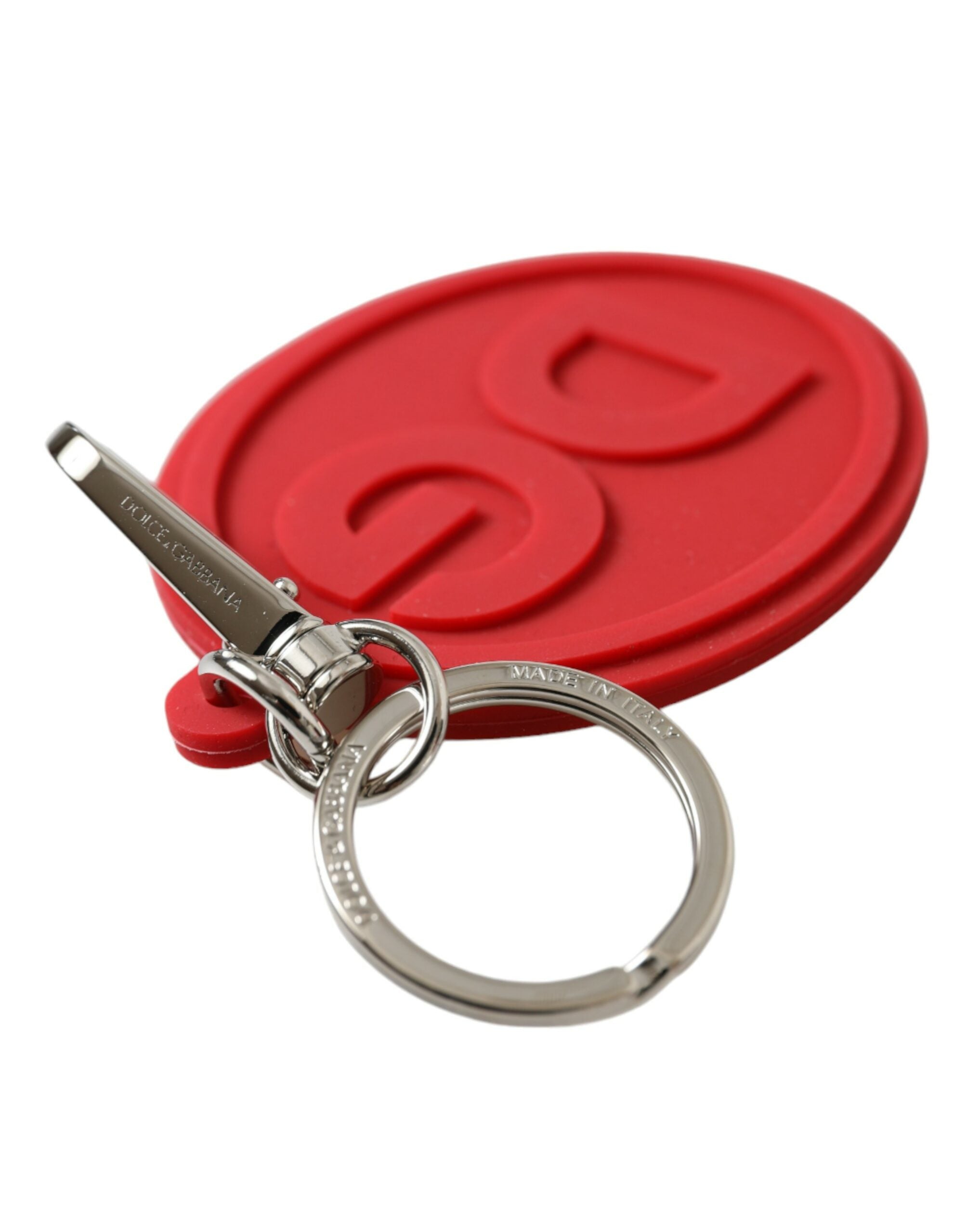 Dolce & Gabbana Elegant Red Trifold Key Holder Case - Luksusmuotia Dolce & Gabbana - Tutustu YVES JAVANNI® 