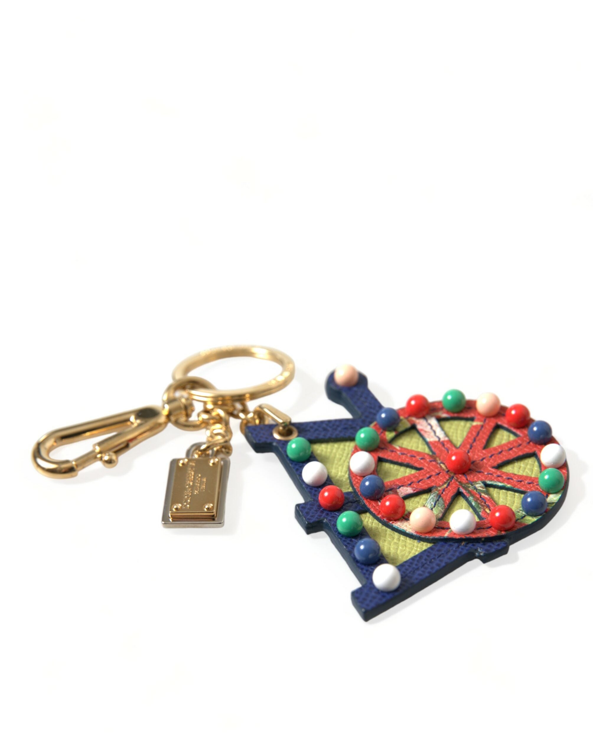 Dolce & Gabbana Multicolor Cellulose Designer Keychain - Luksusmuotia Dolce & Gabbana - Tutustu YVES JAVANNI® 