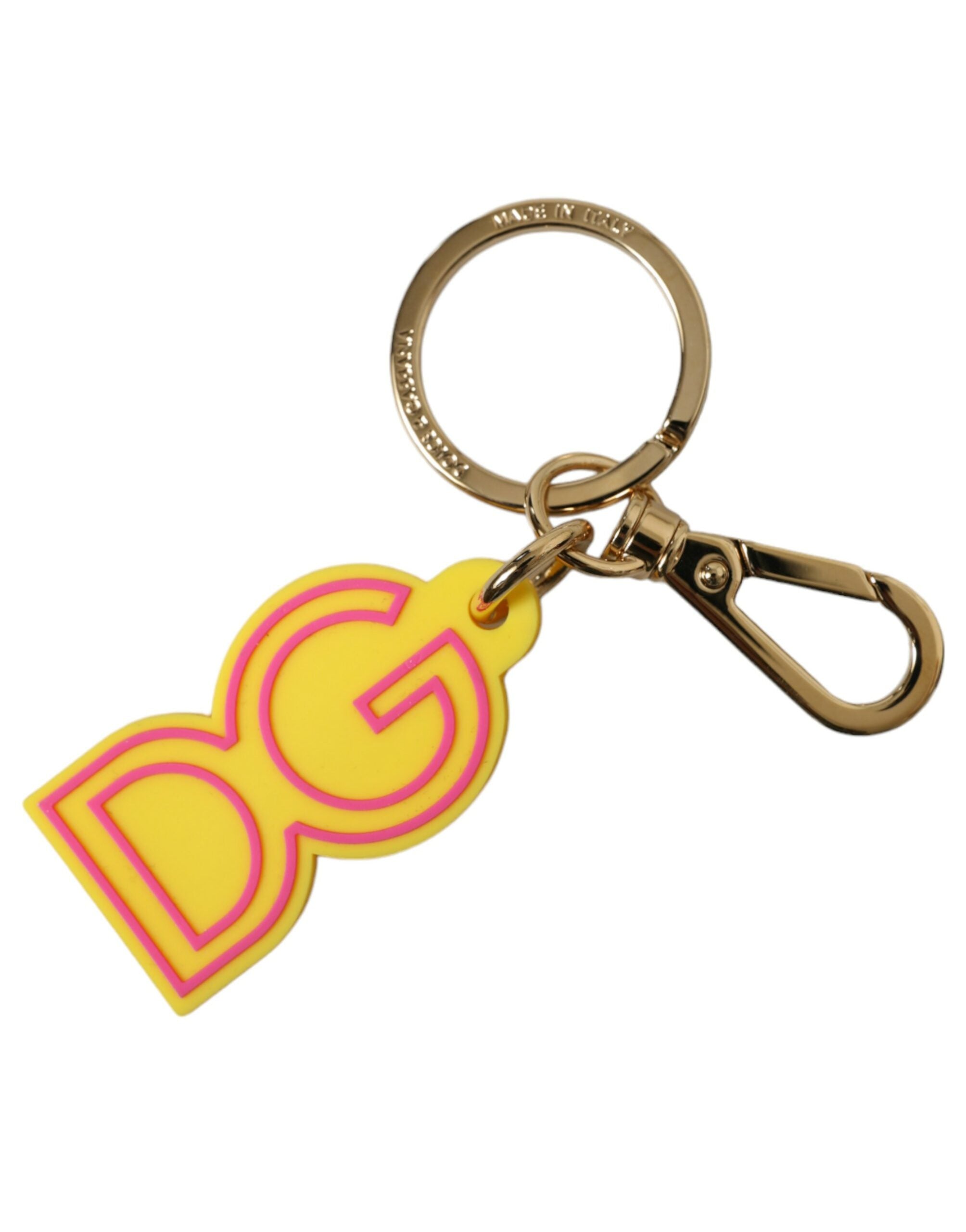 Dolce & Gabbana Chic Yellow Gold Keychain Charm - Luksusmuotia Dolce & Gabbana - Tutustu YVES JAVANNI® 