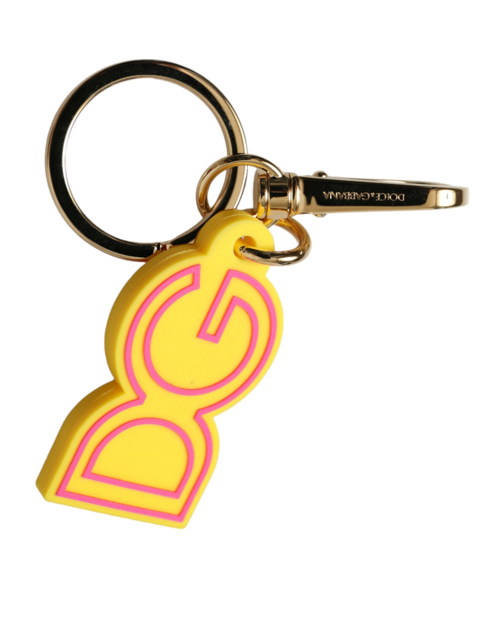 Dolce & Gabbana Chic Yellow Gold Keychain Charm - Luksusmuotia Dolce & Gabbana - Tutustu YVES JAVANNI® 