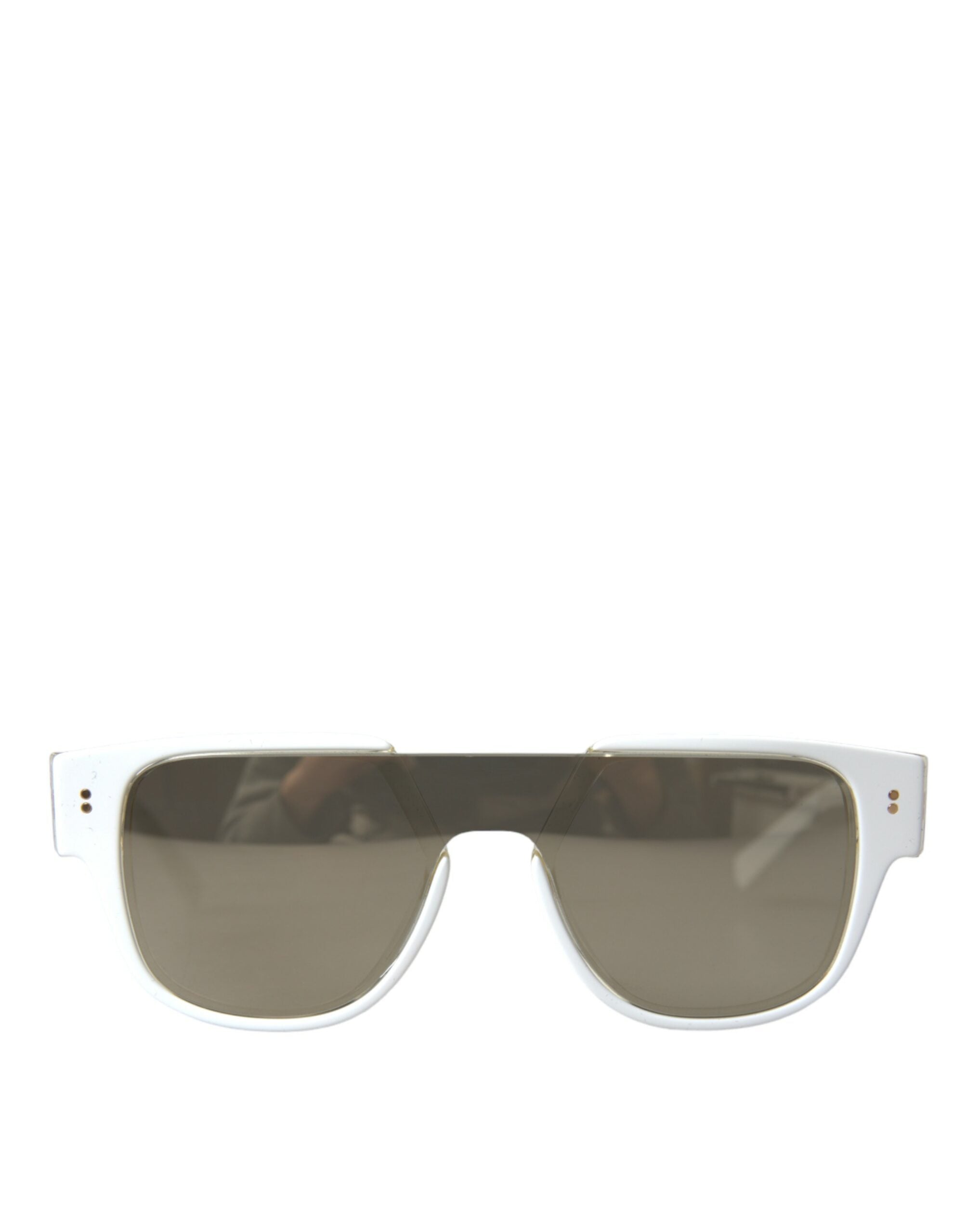 Dolce & Gabbana Chic White Acetate Designer Sunglasses - Luksusmuotia Dolce & Gabbana - Tutustu YVES JAVANNI® 