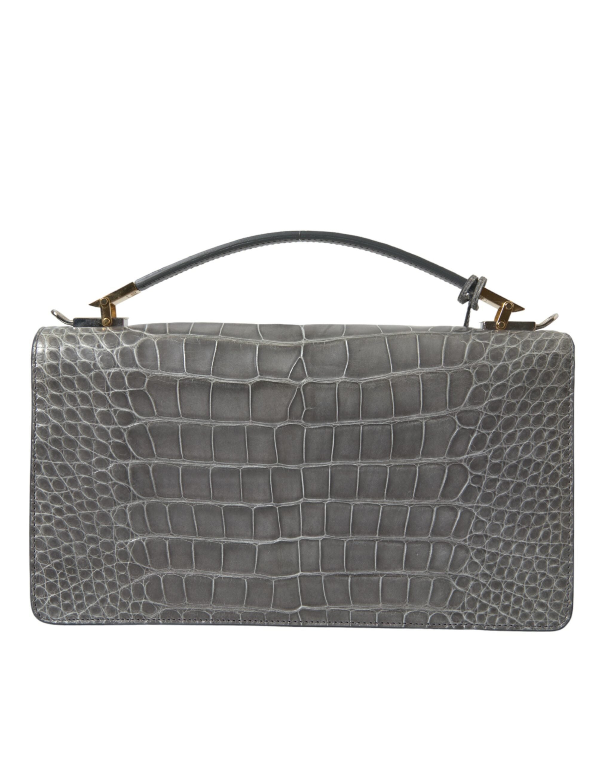 Balenciaga Alligator Leather Medium Shoulder Bag - Luksusmuotia Balenciaga - Tutustu YVES JAVANNI® 