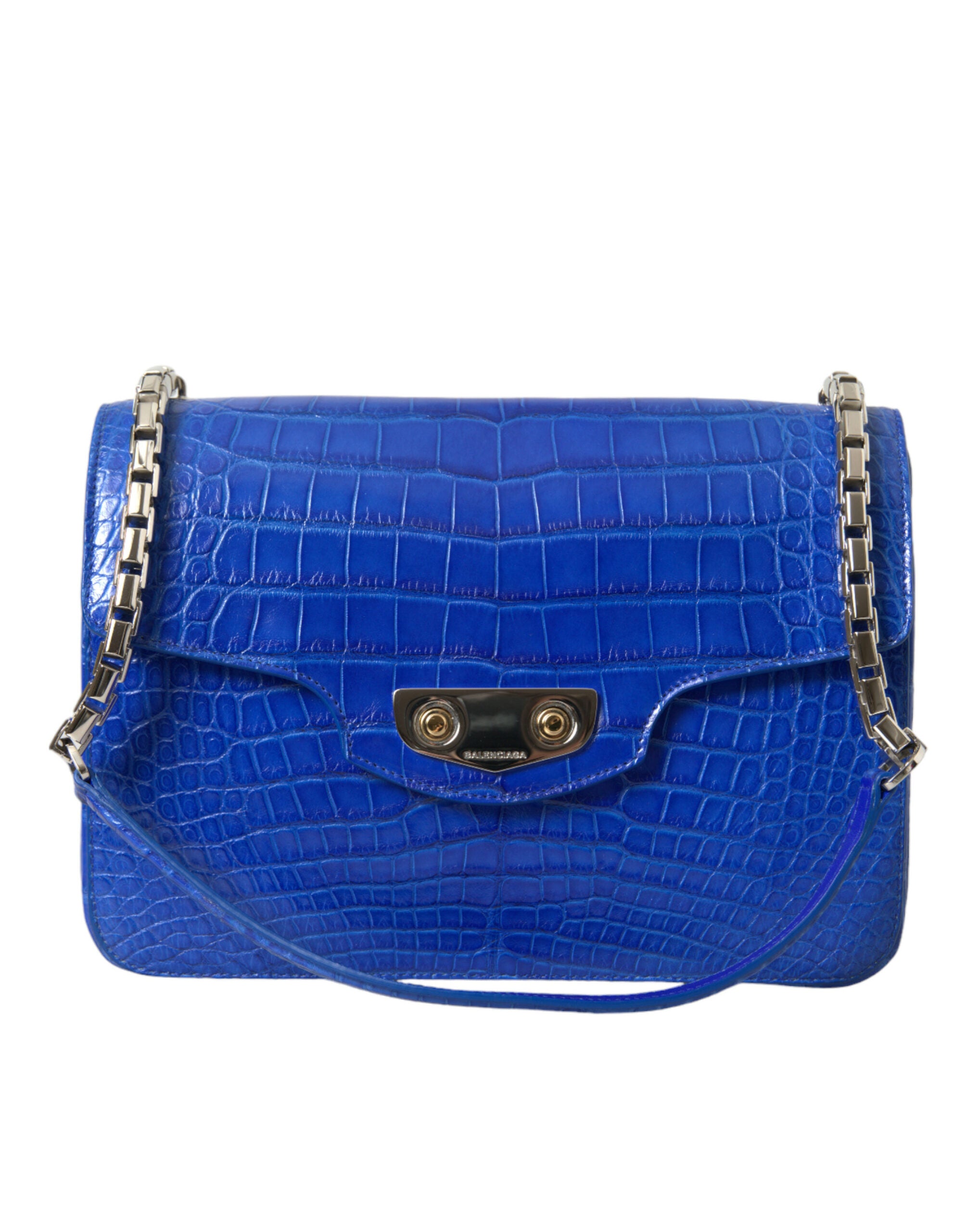 Balenciaga Chic Alligator Skin Chain Shoulder Bag - Luksuslaukut ja asusteet Balenciaga - Tutustu YVES JAVANNI® 