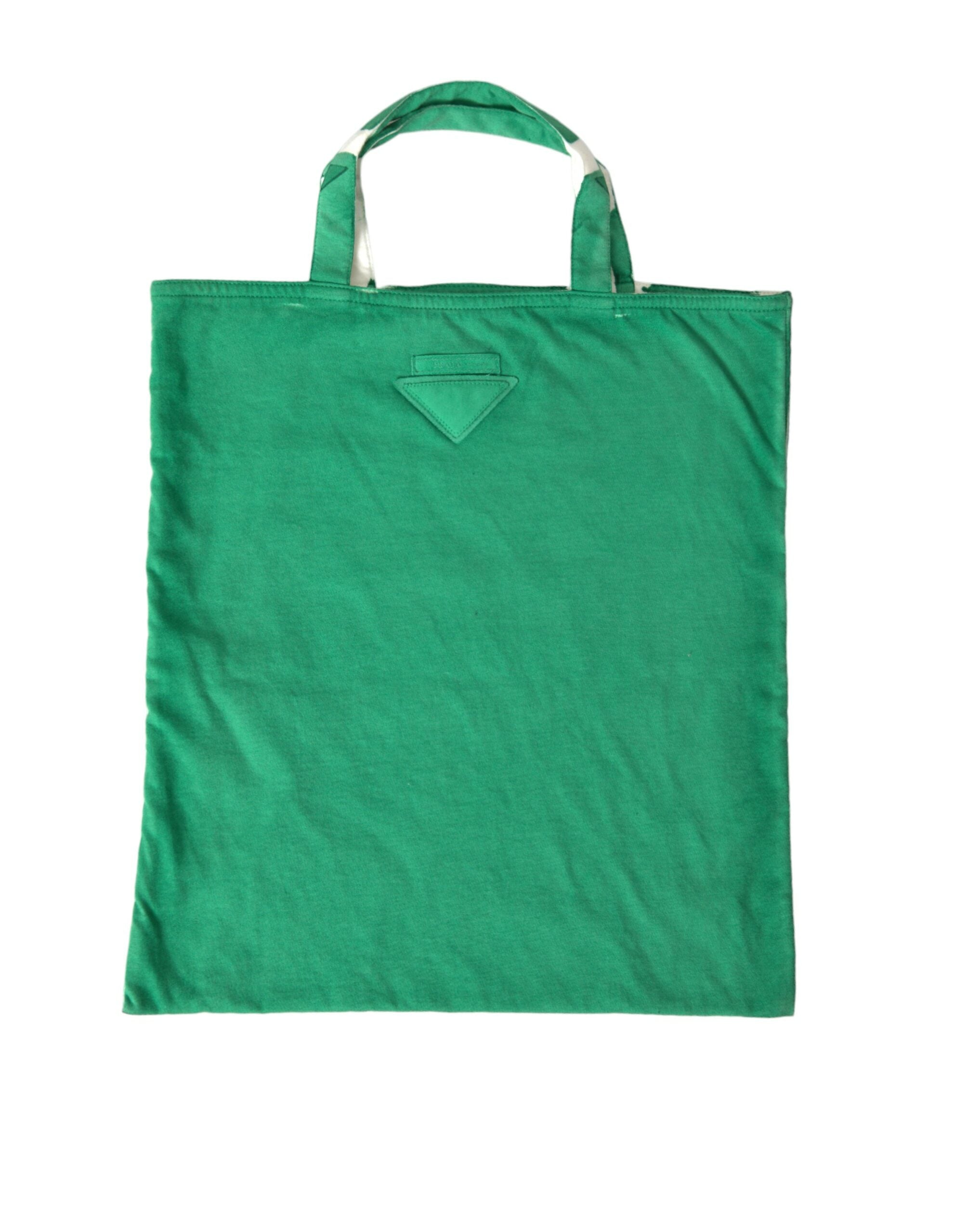 Prada Elegant Green Fabric Tote Bag - Luxury from Prada - Shop at YVES JAVANNI