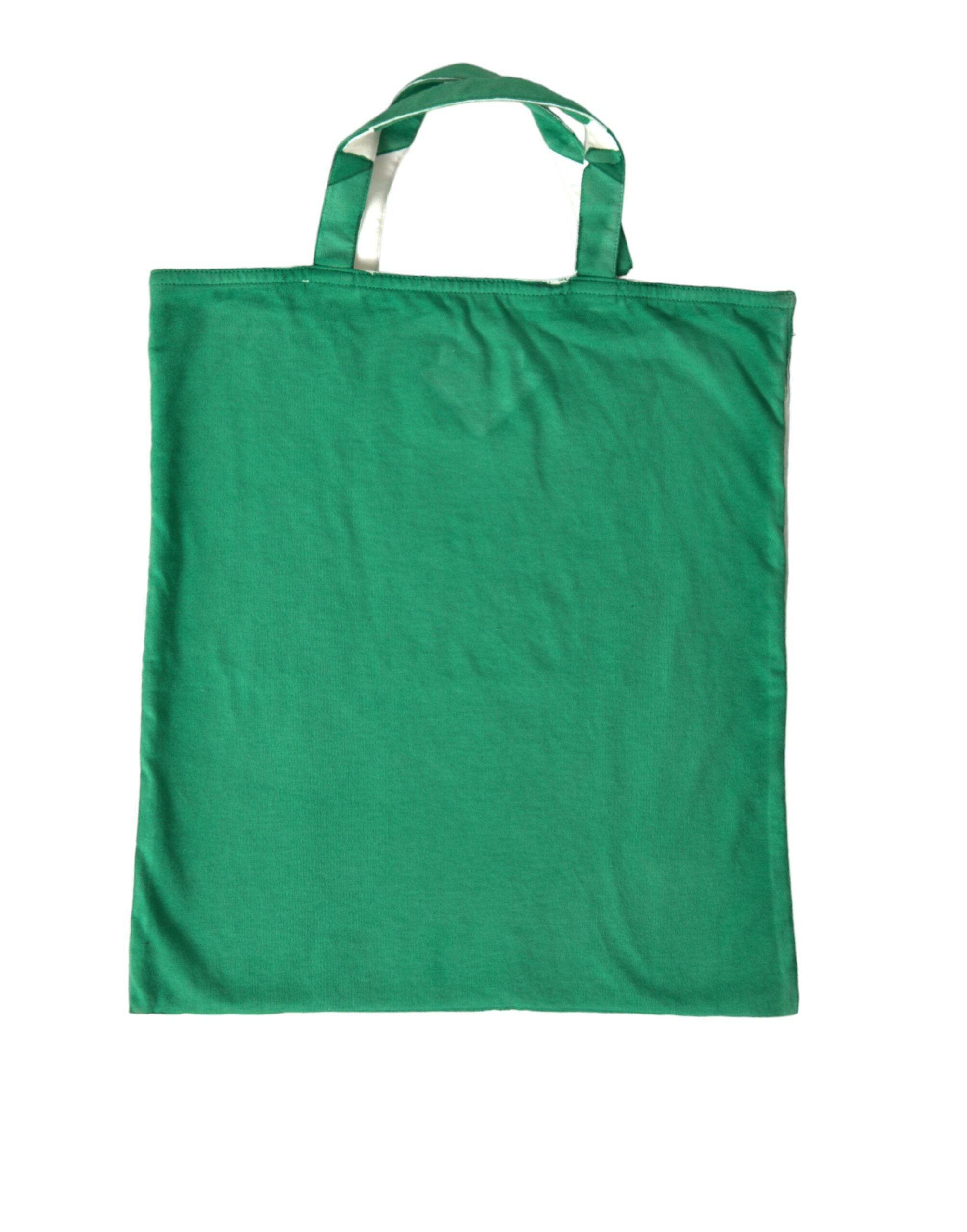 Prada Elegant Green Fabric Tote Bag - Luksusmuotia Prada - Tutustu YVES JAVANNI® 