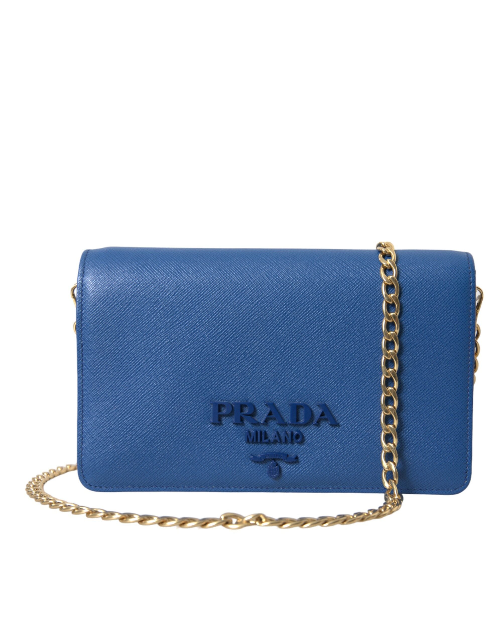 Prada Elegant Monogram Leather Sling Purse - Luksuslaukut ja asusteet Prada - Tutustu YVES JAVANNI® 