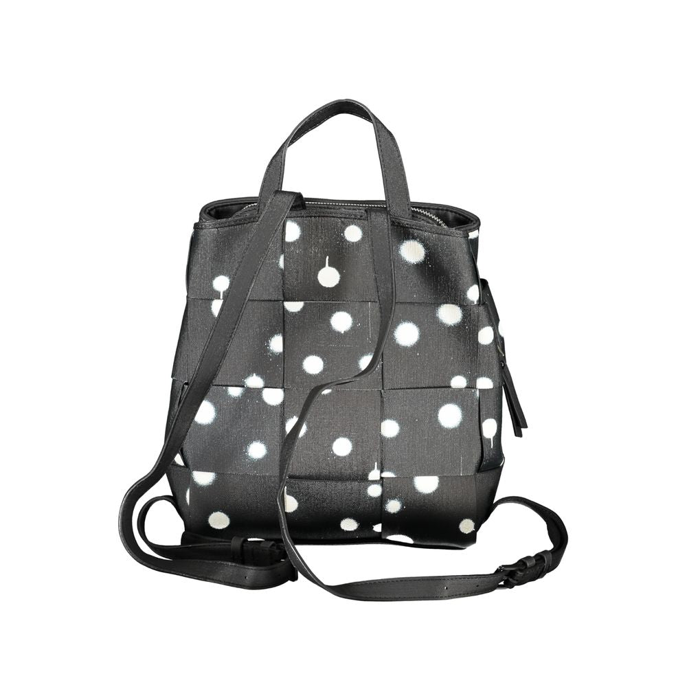 Desigual Black Polyethylene Backpack - Luksusmuotia Desigual - Tutustu YVES JAVANNI® 