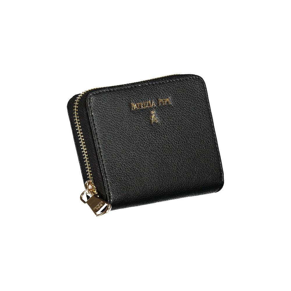 Patrizia Pepe Black Leather Wallet - Luksusmuotia Patrizia Pepe - Tutustu YVES JAVANNI® 