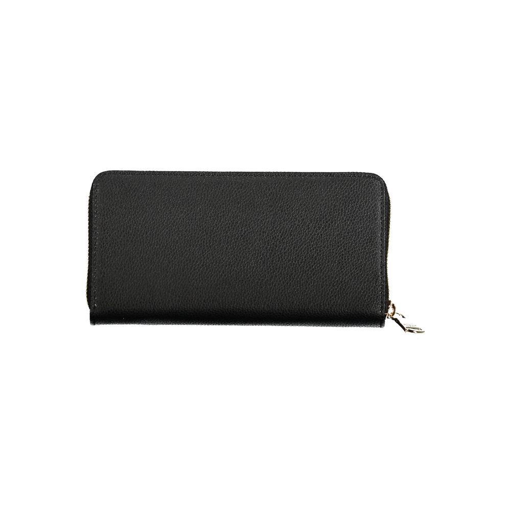 Patrizia Pepe Black Leather Wallet - Luksusmuotia Patrizia Pepe - Tutustu YVES JAVANNI® 