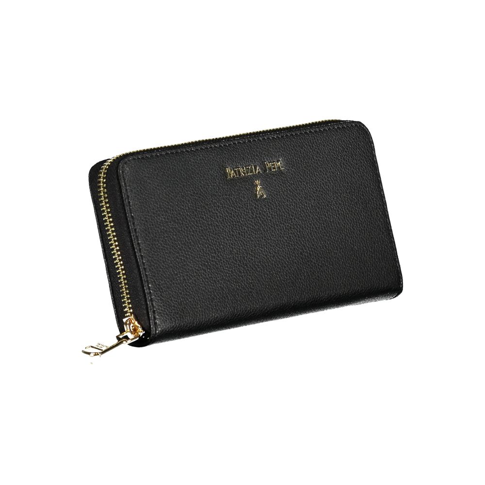 Patrizia Pepe Black Leather Wallet - Luksusmuotia Patrizia Pepe - Tutustu YVES JAVANNI® 