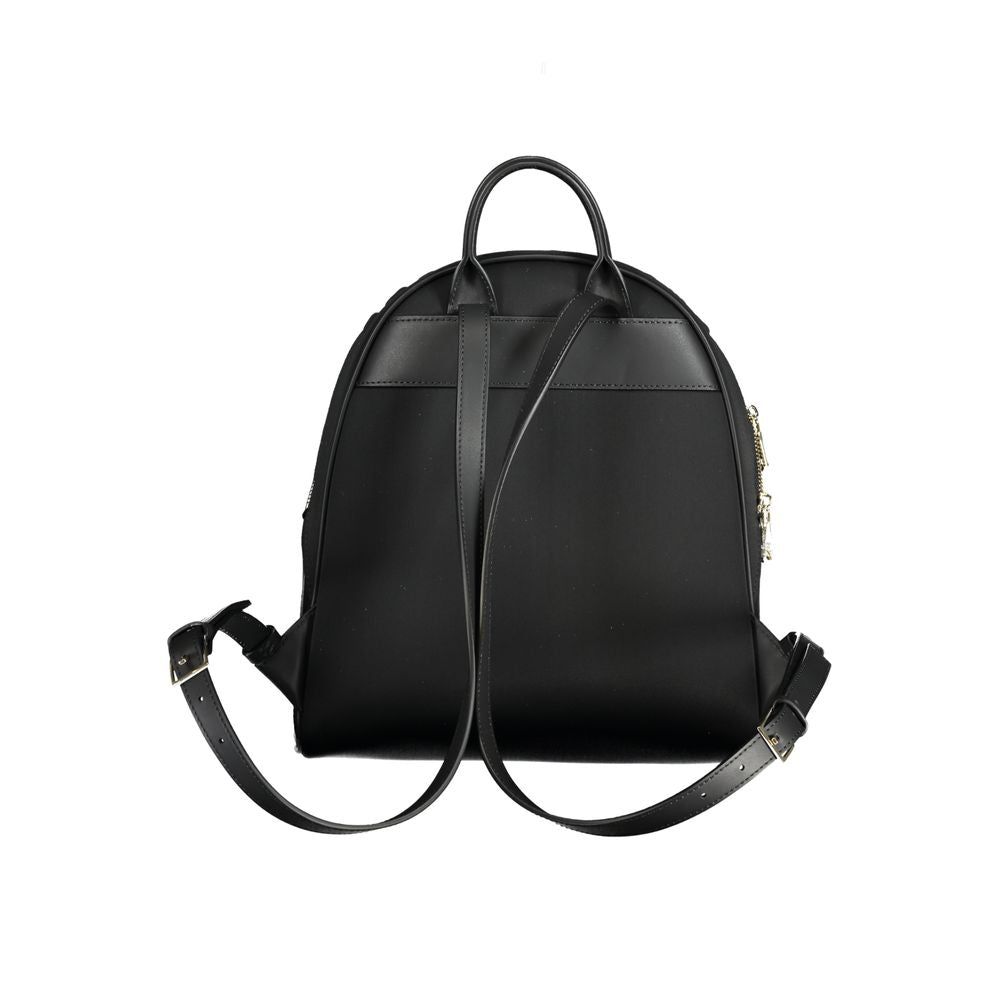 Patrizia Pepe Black Polyethylene Backpack - Luksusmuotia Patrizia Pepe - Tutustu YVES JAVANNI® 