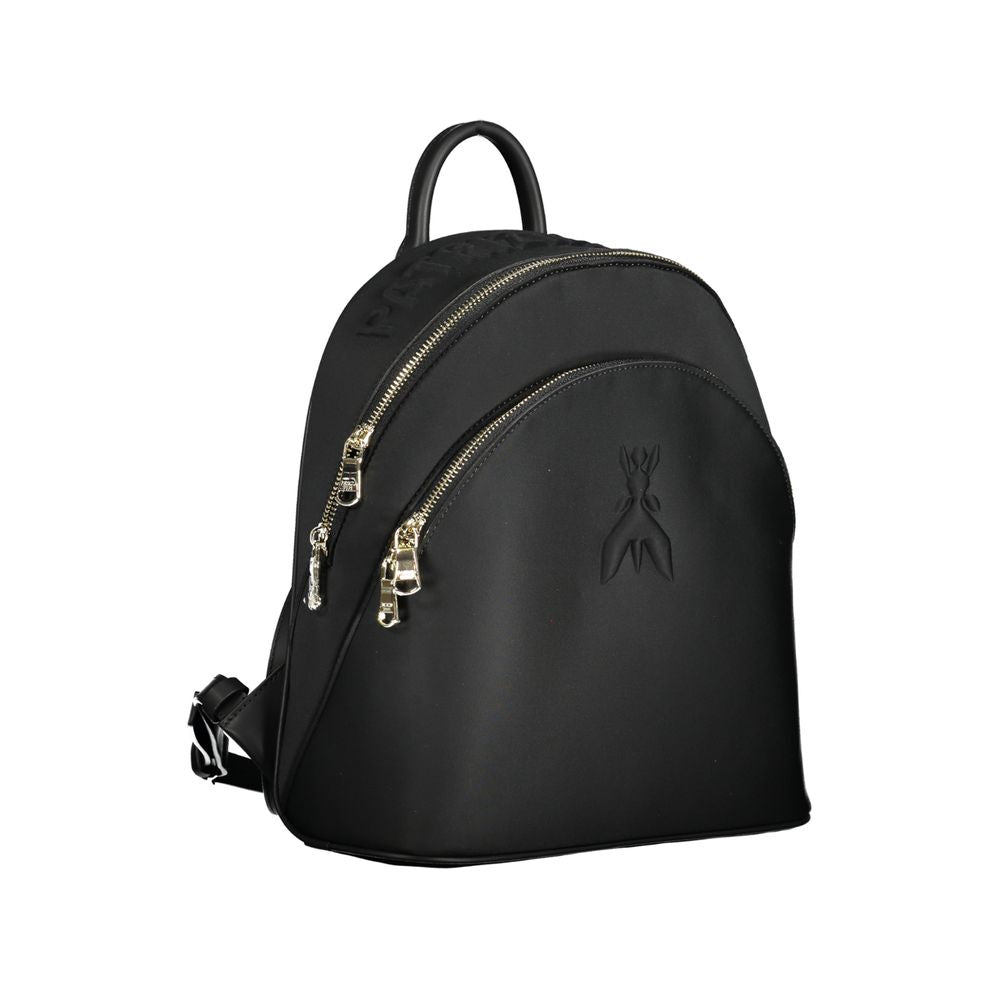 Patrizia Pepe Black Polyethylene Backpack - Luksusmuotia Patrizia Pepe - Tutustu YVES JAVANNI® 