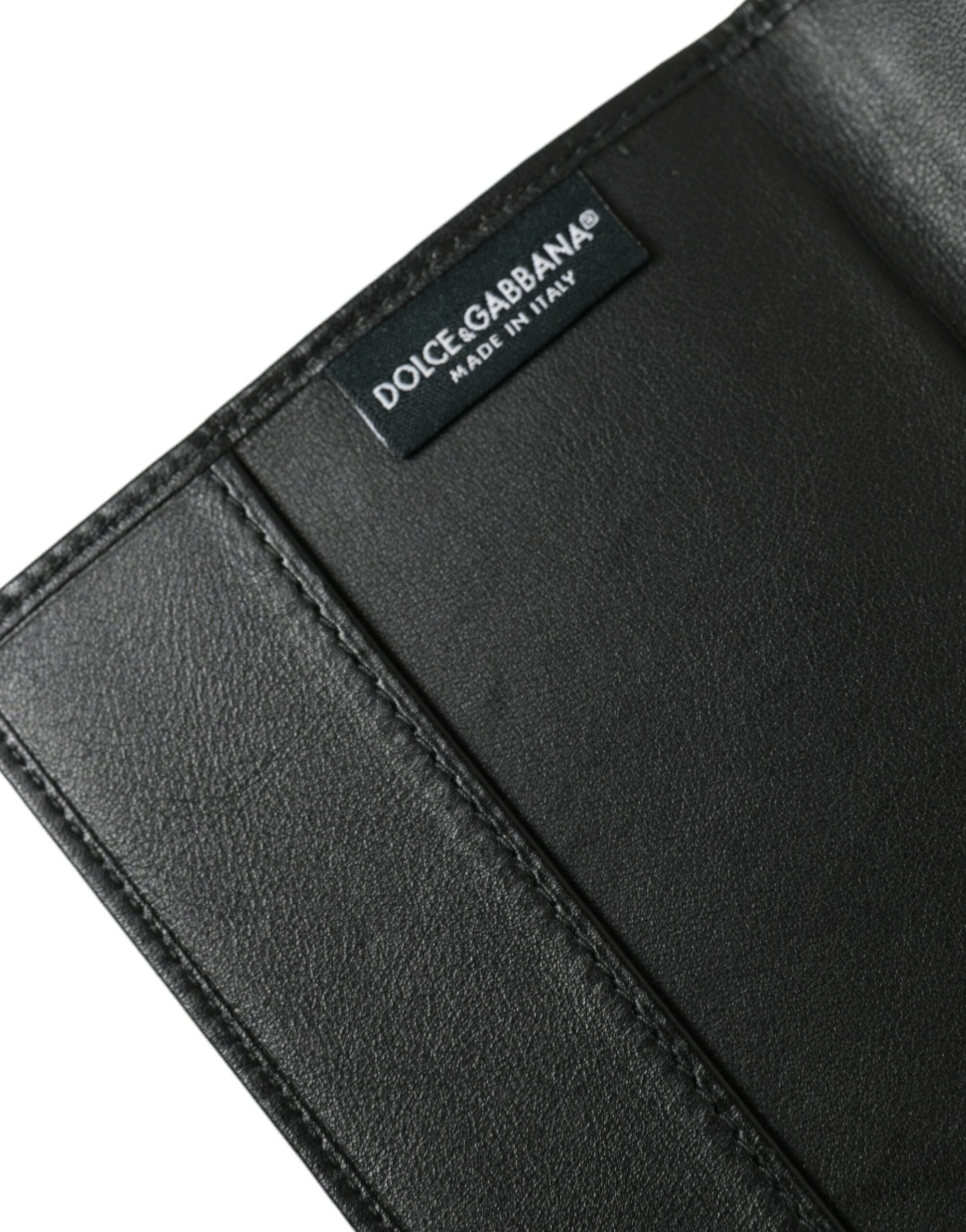 Dolce & Gabbana Black Exotic Skin Leather Long Bifold Passport Holder - Luksusmuotia Dolce & Gabbana - Tutustu YVES JAVANNI® 