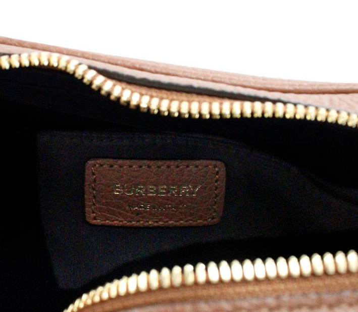 Burberry Small Branded Tan Brown Leather Camera Crossbody Bag - Luxury from Burberry - Shop at YVES JAVANNI