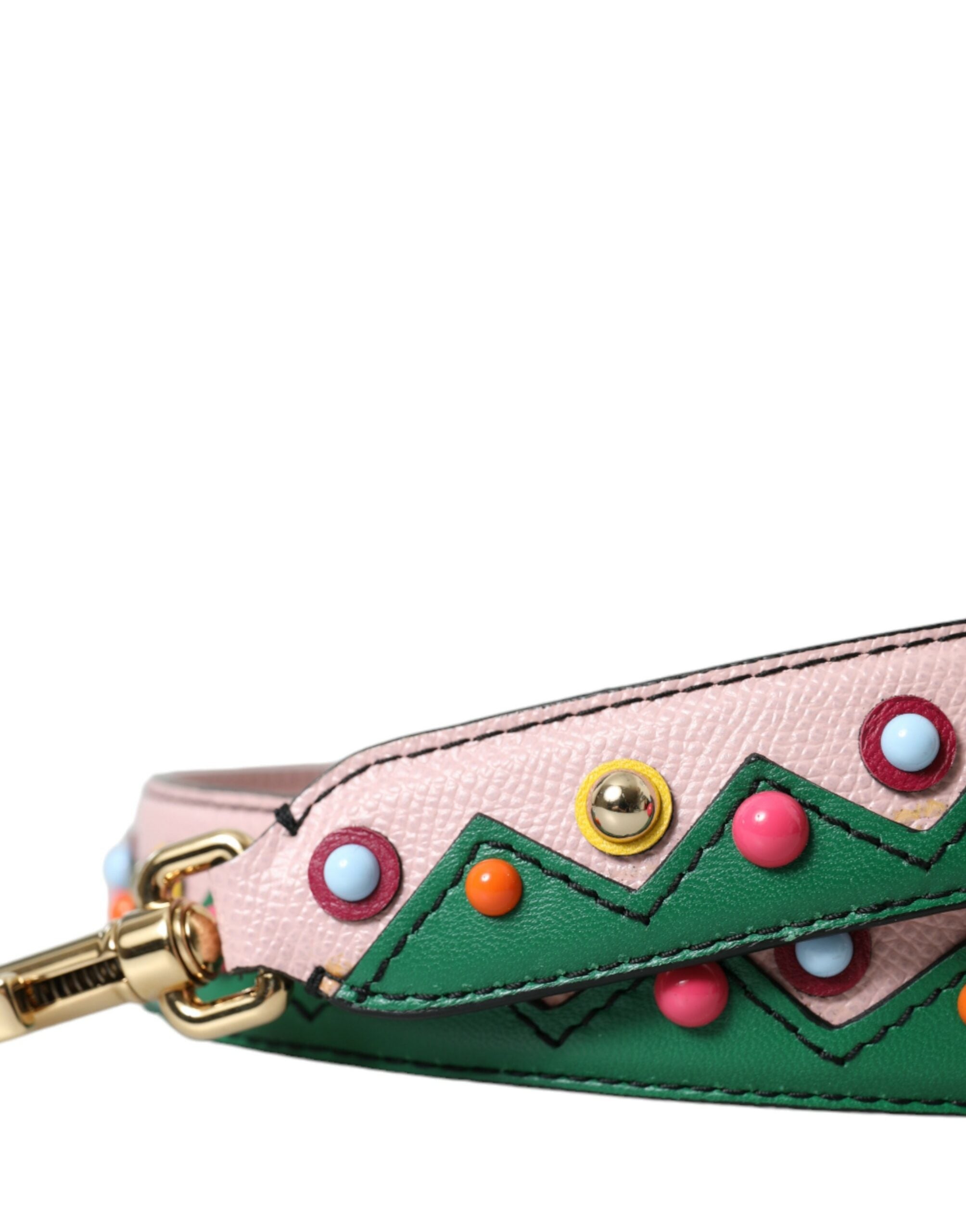 Dolce & Gabbana Pink Leather Handbag Accessory Shoulder Strap - Luksuslaukut ja asusteet Dolce & Gabbana - Tutustu YVES JAVANNI® 