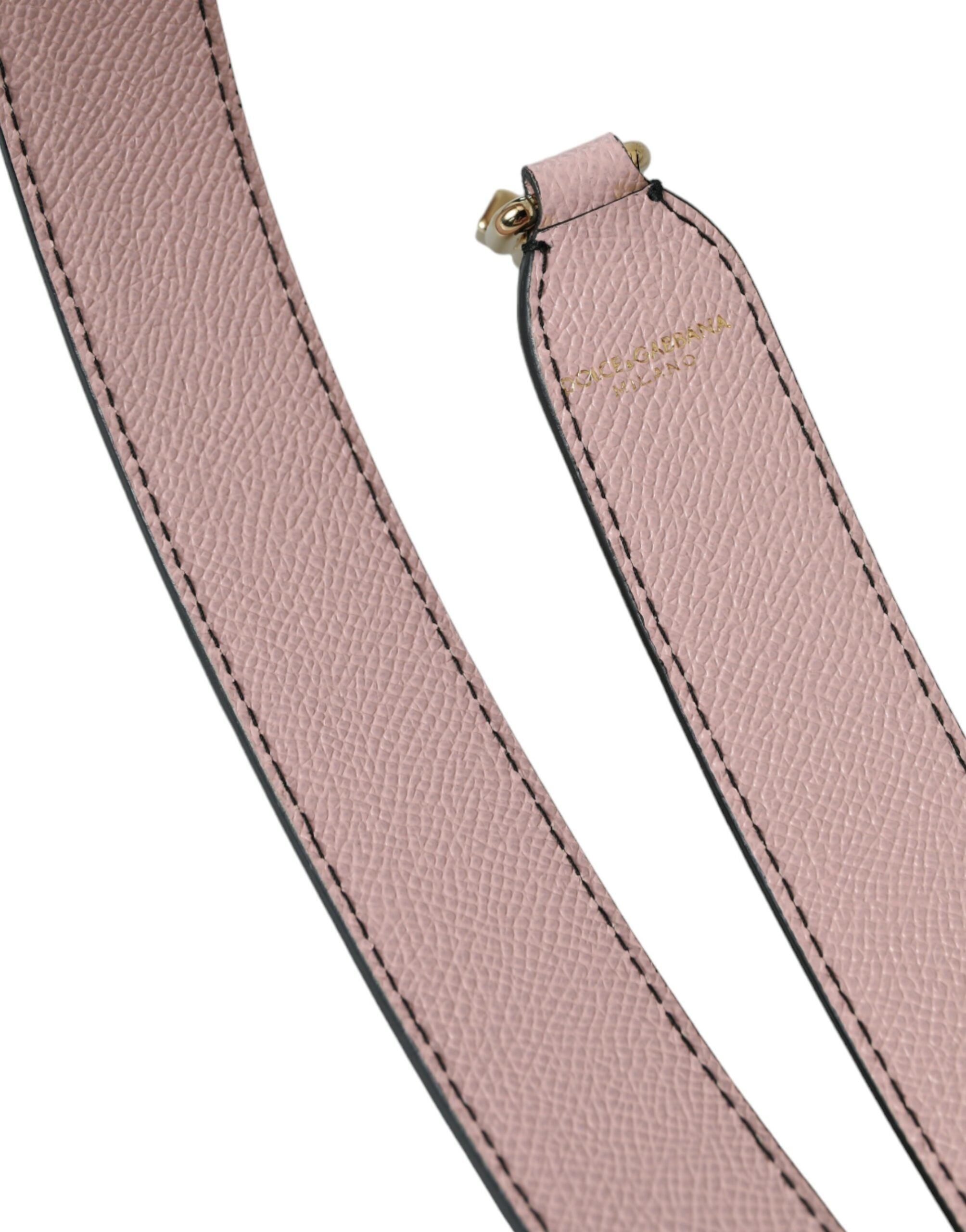 Dolce & Gabbana Pink Leather Handbag Accessory Shoulder Strap - Luksuslaukut ja asusteet Dolce & Gabbana - Tutustu YVES JAVANNI® 