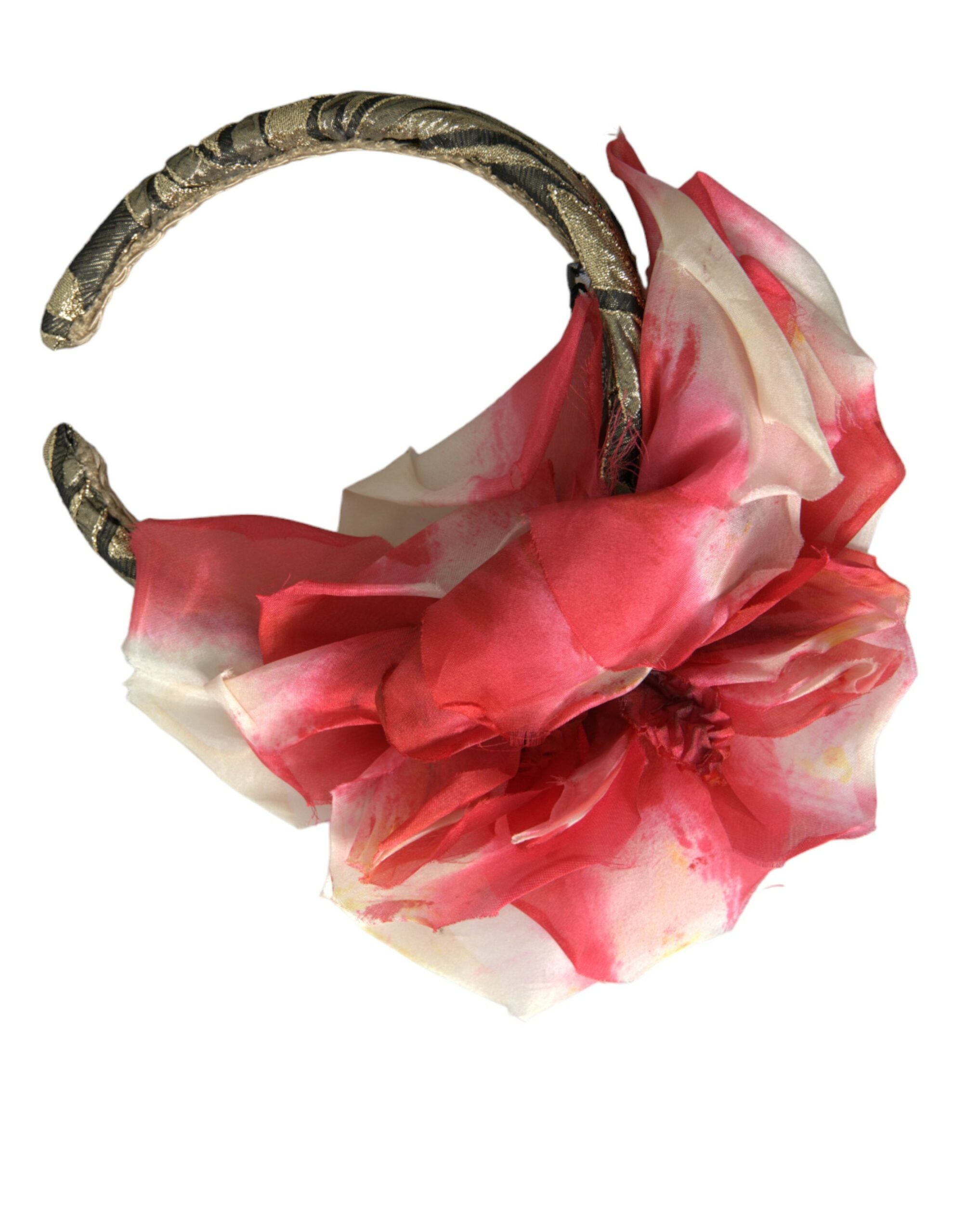 Dolce & Gabbana Multicolor Floral Applique Silk Women Headband Diadem - Luksuslaukut ja asusteet Dolce & Gabbana - Tutustu YVES JAVANNI® 