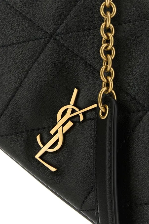 Saint Laurent Black Nappa Leather Mini Jamie Shoulder bag - Luksusmuotia Saint Laurent - Tutustu YVES JAVANNI® 