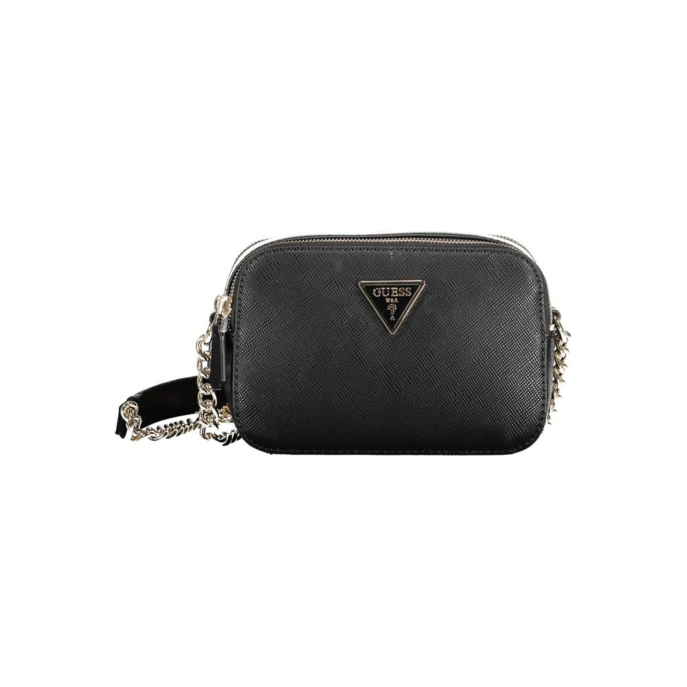 Guess Black Polyethylene Handbag - Luksusmuotia Guess Jeans - Tutustu YVES JAVANNI® 