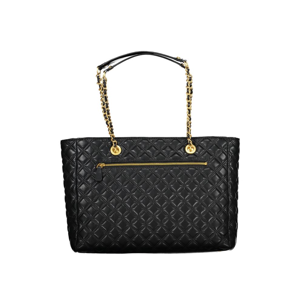 Guess Black Polyethylene Handbag - Luksusmuotia Guess Jeans - Tutustu YVES JAVANNI® 