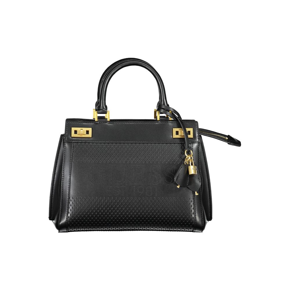 Guess Black Polyethylene Handbag - Luksusmuotia Guess Jeans - Tutustu YVES JAVANNI® 